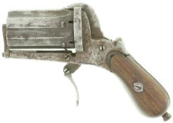 Bündelrevolver, belgisch, Kal. 7mmLef