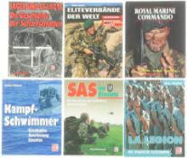 Konvolut von 6 Büchern, zu verschiedenen Spezialeinheiten