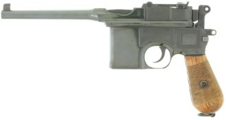 Pistole, Mauser C96, Kal. 7.63mmMauser