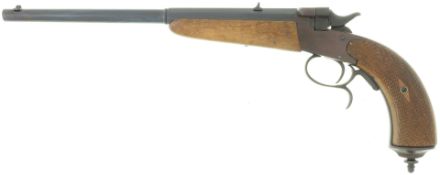 Scheibenpistole, deutsch, Kal. .22short