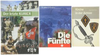 Konvolut von 3 Büchern zur Schweizer Armee