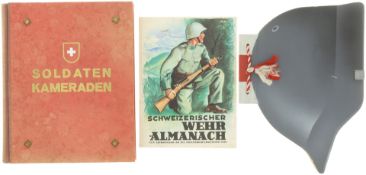 Konvolut von 3 Schriften zur Schweiz im 2. Weltkrieg