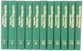 Konvolut von 11 Bücher, Jahrgänge des SWM