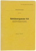 Reglement zum Schützenpanzer 63