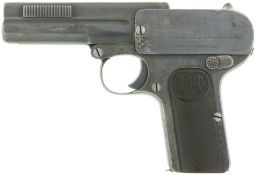 Pistole Dreyse, Modell 1907, 1.Ausführung, Kal. 7.65mm