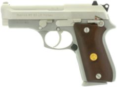 Selbstladepistole Taurus Mod. PT57 Nickel, Kal. 7.65mmBr