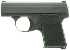 Taschenpistole, FN-Baby, Kal. 6.35mm