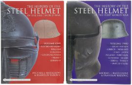 Konvolut von 2 Büchern, The Historty of the Steel Helmet
