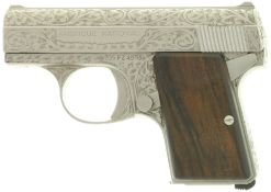 Taschenpistole, FN-Baby De Luxe, Renaissance, Kal. 6.35mmBr