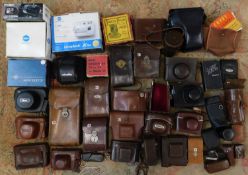 A quantity of assorted camera cases