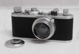 A Leica Standard, serial no. 239874, c. 1937, with Leitz Summar lens serial no. 380568