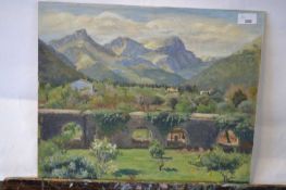 Pauline Plummer, still life study of flowers, oil on board, signed, unframed, 50 x 41cm