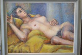 Pauline Plummer, still life study of a female nude, 