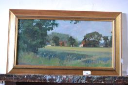 Attributed to Pauline Plummer, oil on board, unsigned, 49.5