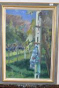 Pauline Plummer, untitled oil on board, signed and dated 2006, 75 x 50cm, framed