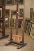 A further smaller artists easel, 158 x 54cm