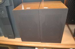 A pair of Arkam model 1 speakers
