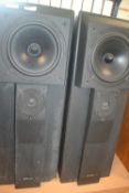 A pair of Roksan Ojan speakers