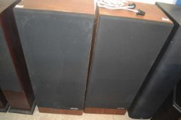 A pair of Polk Audio LSDA Mark 2 floor standing speakers