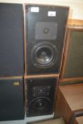 A pair of Heybrook HB2 speakers