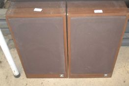 A pair of Acoustic Research 28 speakers