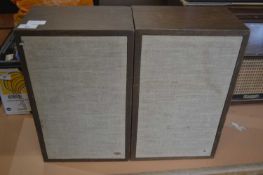 A pair of Acoustic Research 7 speakers