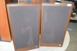 A pair of Acoustic Research 28 speakers