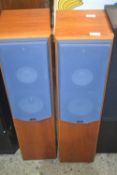 A pair of Indigo floor standing speakers