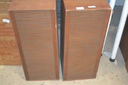 A pair of Grundig 525 speakers