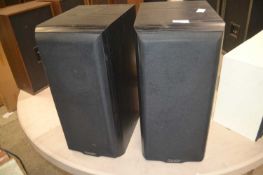 A pair of Mission 71 speakers