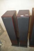 A pair of Acoustic Energy AE520 floor standing speakers