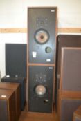 A pair of Harbeth HL Monitor Mark 3 speakers