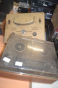 A vintage Tandberg reel to reel tape player and one other