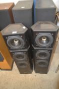 A pair of Tannoy 613 floor standing speakers
