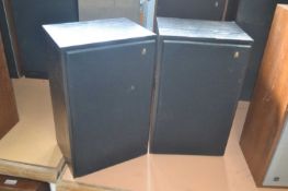 A pair of Acoustic Research 8BX speakers