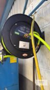 Sealey Model SA841HV.v2 15m Retractable High Visibility TPR Air Hose with Metal Reel 10mm - RRP £