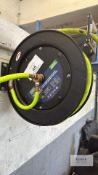 Sealey Model SA841HV.v2 15m Retractable High Visibility TPR Air Hose with Metal Reel 10mm - RRP £