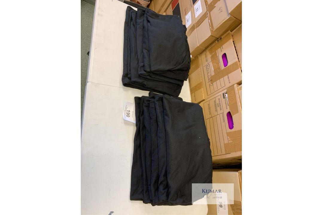 12: Black Hoodies Various Sizes - Image 3 of 4