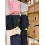 11: Black T Shirts 8: Pink T Shirts 5: Blue T Shirts 4:Black Joggers 1: Black Hoddie 2: Grey Hoodies