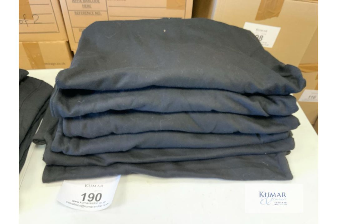 12: Black Hoodies Various Sizes - Image 4 of 4
