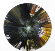 Hirst, Damien:  Spin Painting "Requiem"