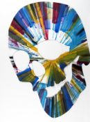 Hirst, Damien:  Spin Painting "Scull"