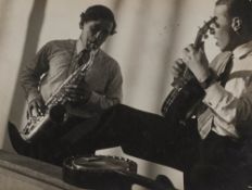 Bauhaus-Photographie, Ohne Titel (Xanti Schawinsky und Erich Consemüller, Bauhaus Dessau)