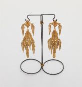 Paar Italienische Chandelier-Ohrgehänge