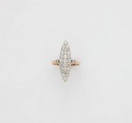 Belle Epoque-Marquisering mit Diamanten