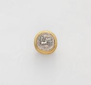 Ring mit römischer Silbermünze