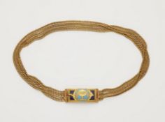 George III-Collier mit Emailleschließe