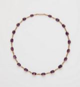 Victorianisches Collier mit Amethysten