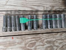 12pc SNAP-ON METRIC DEEP SOCKETS