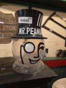 Mr Peanut plastic container